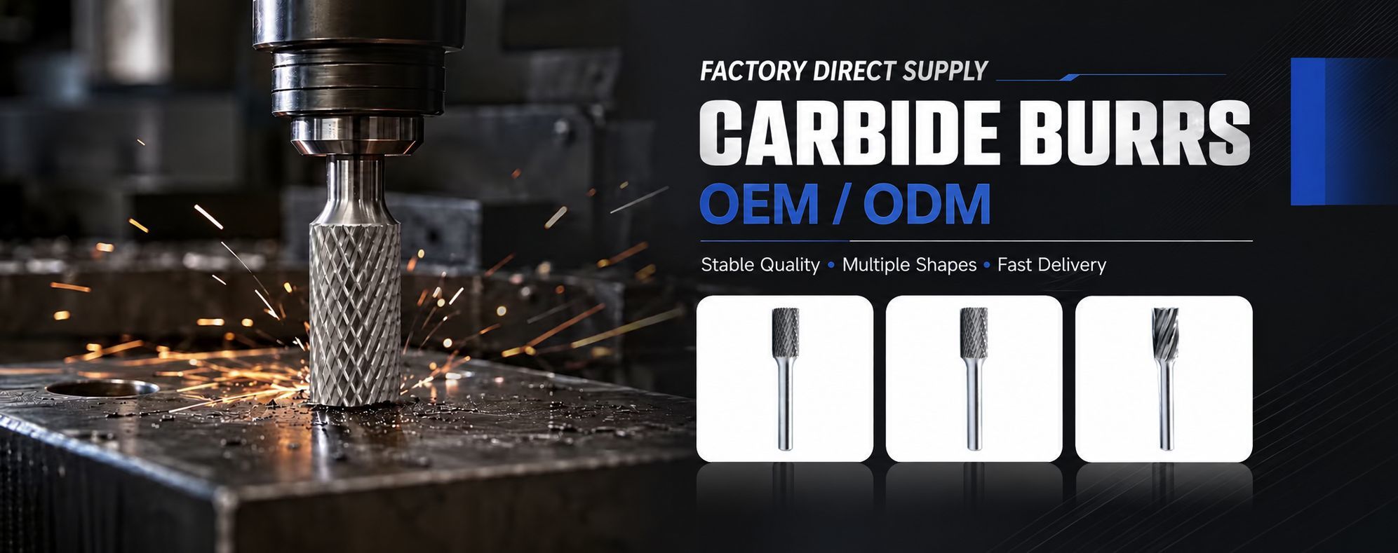 Quality Tungsten Carbide Burrs factory