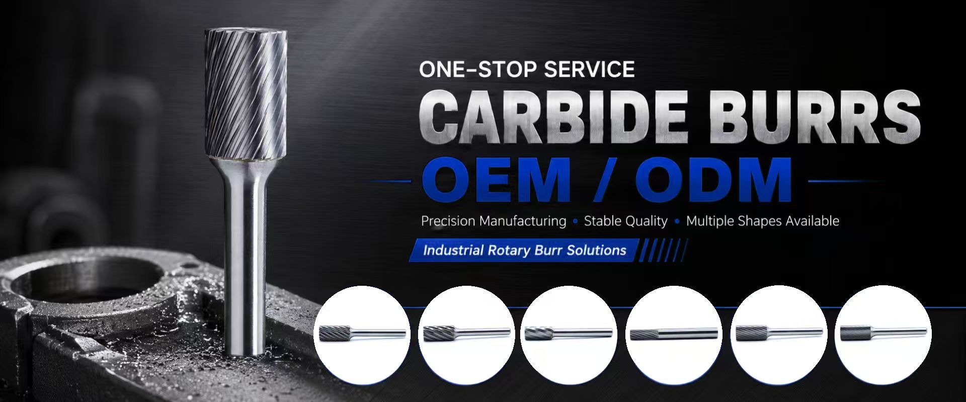 Quality Tungsten Carbide Burrs factory