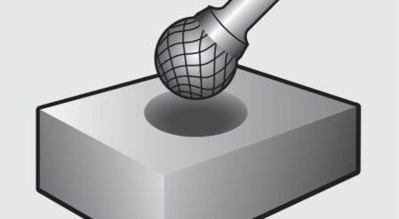 Professional Carbide Rotary Burrs For Steel Structure Processing