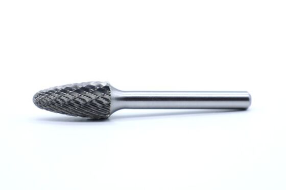YG8 Grade Tungsten Carbide Burrs Ball Nosed Tree Shape SF-5M For Precision Metalworking
