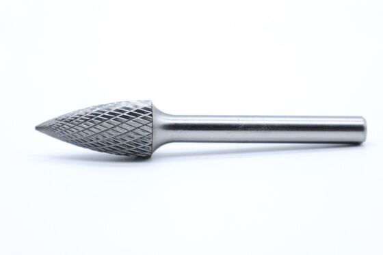 G12.72506 Tree Shape Double Fine Cut Carbide Burr - Suitable for Roughing and Surface Work