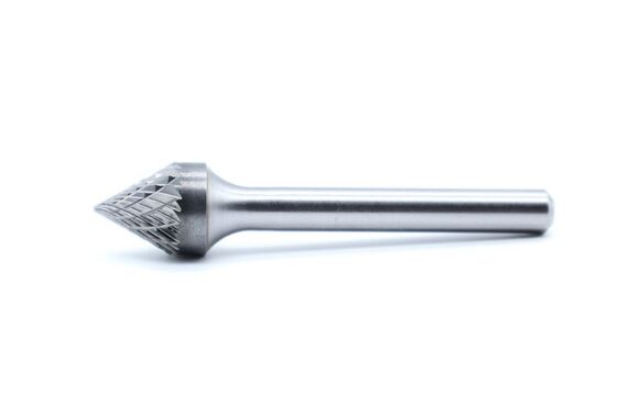 SJ-5M Countersink 60° Double Cut Carbide Burr - For Countersinking and Hole Edge Work