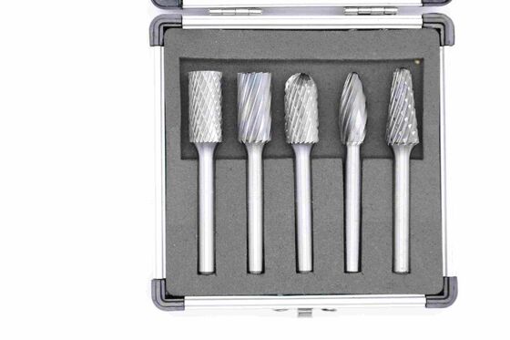 Versatile Carbide Burrs Sets For Detailed Metal Cutting Grinding Polishing Operations