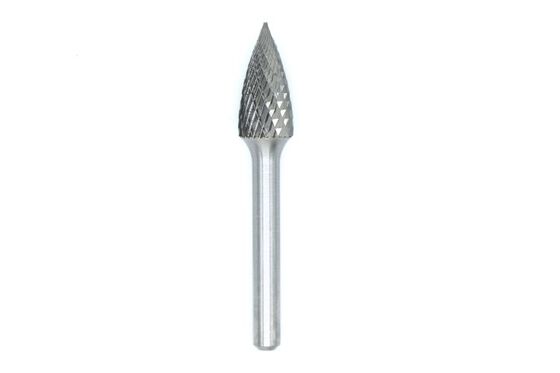 ISO9001 Certified Carbide Rotary Burr SG-5ZM High Precision 25mm Cut Length