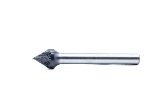 SJ-5M AlTiN-Coated Double Cut 60° Countersink Burr for Countersinking and Chamfering