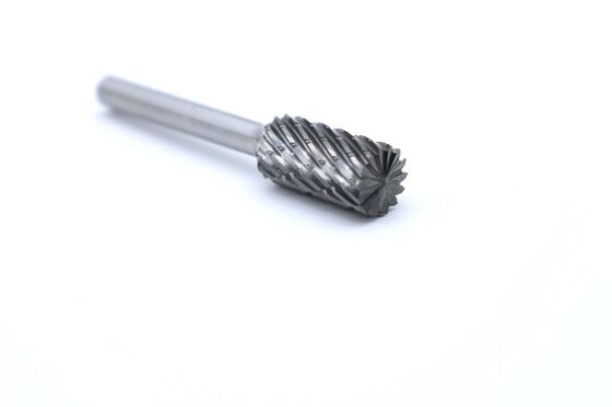 High Efficiency Tungsten Carbide Die Grinder Bits SB-3M With Double Cuts