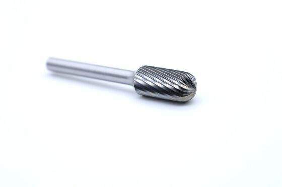 SC-3M Single Cut Ball Cylinder Burr - 6mm Shank for Jewelry Engraving