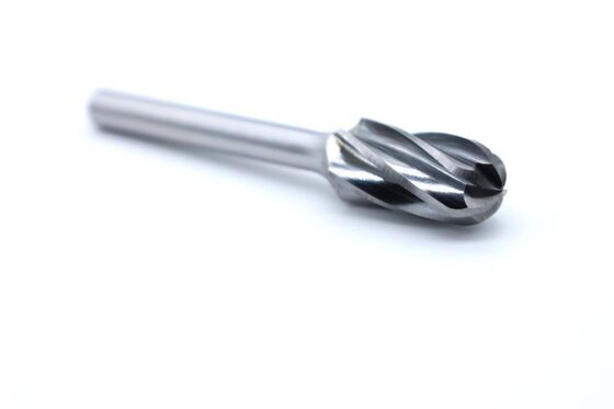SC-5ZM Ball Nosed Cylinder Aluminum Cut Carbide Burr - C1225 AL Designed for Aluminum Machining