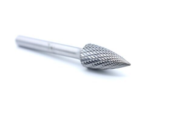 G12.72506 Tree Shape Double Fine Cut Carbide Burr - Suitable for Roughing and Surface Work