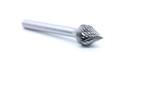 SJ-5M Countersink 60° Double Cut Carbide Burr - For Countersinking and Hole Edge Work