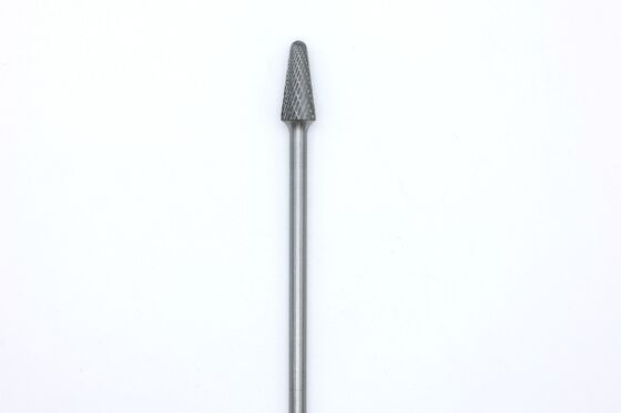 Long Shank Carbide Burr SL-4ML6 DC Tree Shape Double Cut For Deep Cavity Work