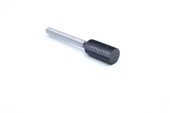SA-5M AlTiN Coated Carbide Burr with Single Fine Cut for Precision Deburring - 12.7mm Cut Diameter