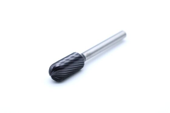 AlTiN Coated SC-5M  Single Cut Carbide Burr for General Machining