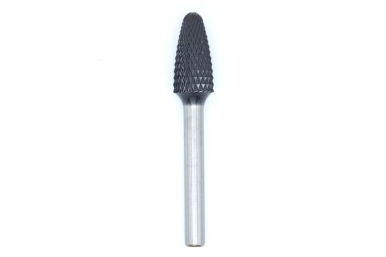 SF-5M AlTiN-Coated Diamond Cut Carbide Burr For Hard Materials with Extended Tool Life