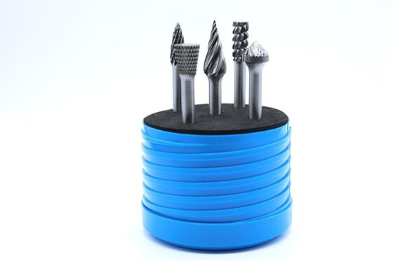 5-Piece Tungsten Carbide Burr Kit with 6mm Shank for Metalworking