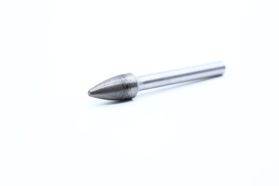 SG-3M Silver-Brazed Tungsten Carbide Burr with 9.6mm Cut Diameter and Customizable Cut Geometry