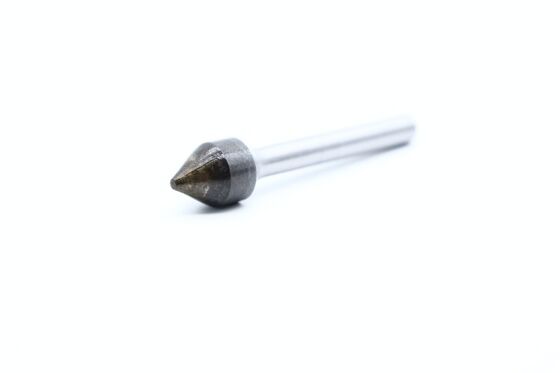 SJ-5M 60° Countersink Carbide Rotary Burr with 12.7mm Cut Diameter and Tungsten Carbide Material for Custom Tooth Grinding