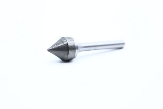 60° Countersink SJ-6M Carbide Rotary Burr Blank with 16mm Cut Diameter and YG8 Grade for Custom Tooth Grinding