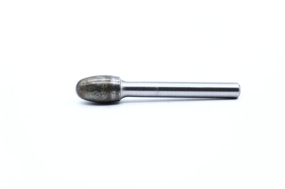 SE-3M Oval Shape Carbide Rotary Burr Blank with 9.6mm Cut Diameter for Customizable Tooth Profile and Regrinding
