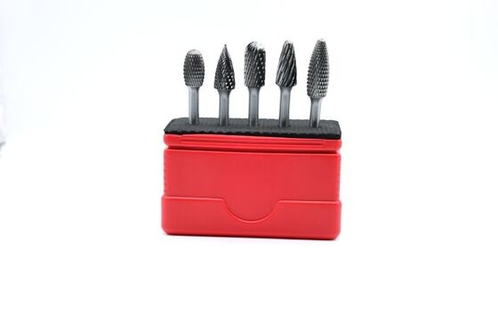 Wear Resistant Carbide Burr Kit Solid Carbide Burr Set For Surface Finishing