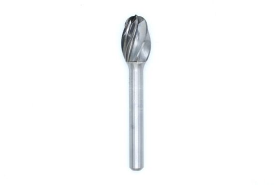 Aluminum Cut Carbide Burr Tool SE-3M Silver Brazed Carbide Burr Cutter With Ultra Low Runout