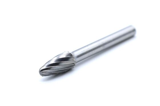 Laser Engraved Cone Carbide Burr SF-3M OEM Tungsten Carbide Deburring Bits