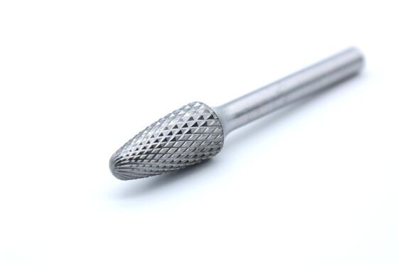 SF-5M Ball Nosed Tree Diamond Cut Carbide Burr - For Polishing Hard Material Curves