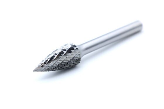 ISO9001 Certified Carbide Rotary Burr SG-5ZM High Precision 25mm Cut Length