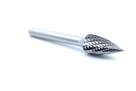 ISO9001 Certified Carbide Rotary Burr SG-5ZM High Precision 25mm Cut Length
