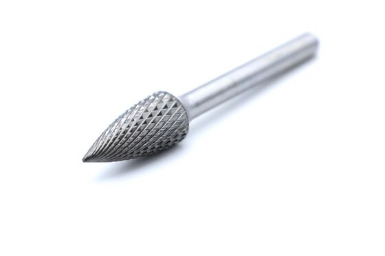 Diamond Cut Silver Brazed Tungsten Burr SG-3M High Precision Raw Carbide With Low Runout