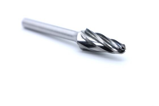 SL-4M Ball Nosed Cone Carbide Burr Aluminum Cut  For Aluminum Curved