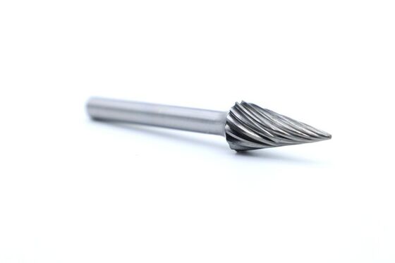SM-5ZM Cone INOX Cut Carbide Burr - M122506 For Stainless Steel Slopes and Hole Work