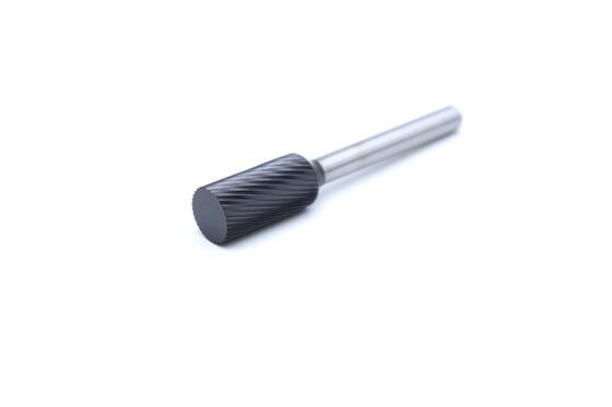 SA-5M AlTiN Coated Carbide Burr with Single Fine Cut for Precision Deburring - 12.7mm Cut Diameter