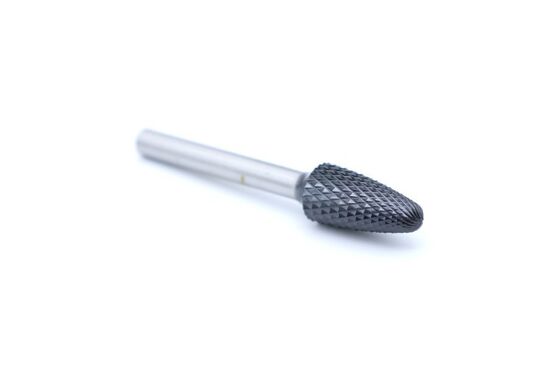 SF-5M AlTiN-Coated Diamond Cut Carbide Burr For Hard Materials with Extended Tool Life