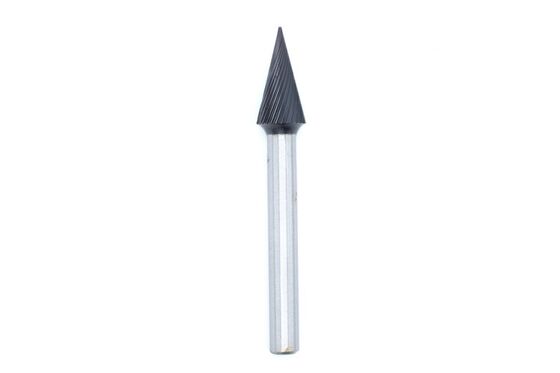 AlTiN Coated Carbide Rotary Burr SM-4M Heat Resistant Tool With Single Fine Cut
