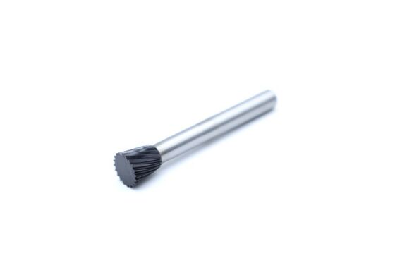 SN-4M Double Cut Carbide Burr with AlTiN Coating – 12.7mm Cut Diameter for General Metalworking