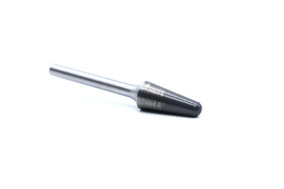SL-4M Taper with Radius 12.7mm Cut Diameter YG8 Grade Semi-finished Carbide Rotary Burr for Custom Grinding