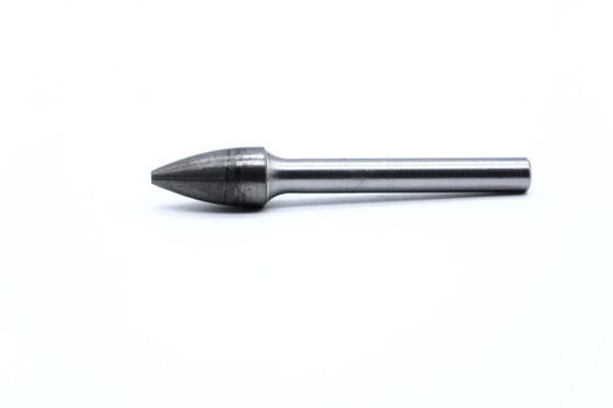 SG-3M Silver-Brazed Tungsten Carbide Burr with 9.6mm Cut Diameter and Customizable Cut Geometry